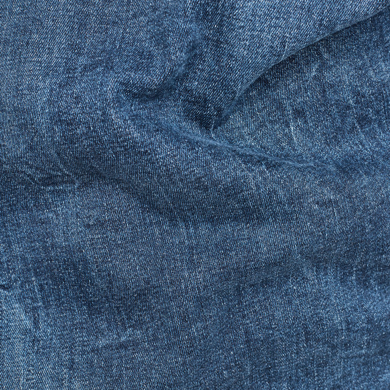G-Star RAW® 3301 Slim Sherpa Jacke Mittelblau fabric shot