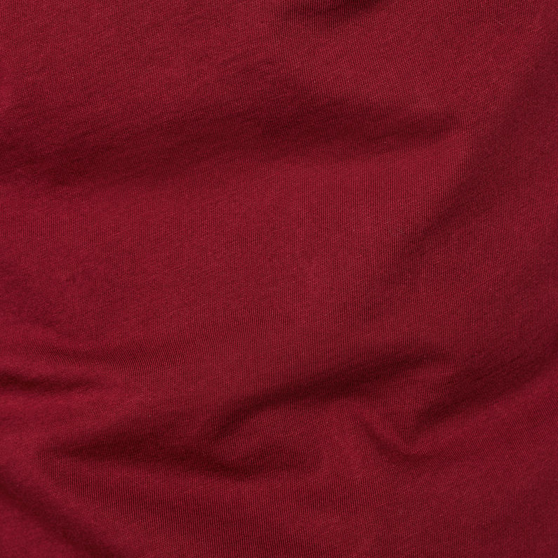 G-Star RAW® Graphic 59 T-Shirt Red fabric shot
