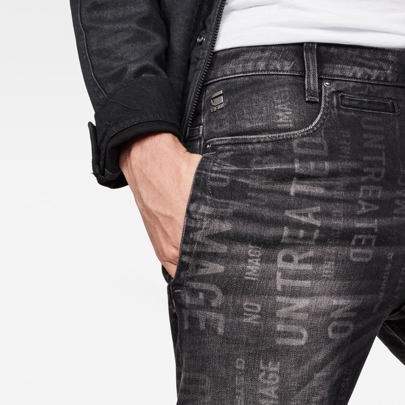 G-Star RAW® D-Staq 3D Straight Tapered Jeans Black
