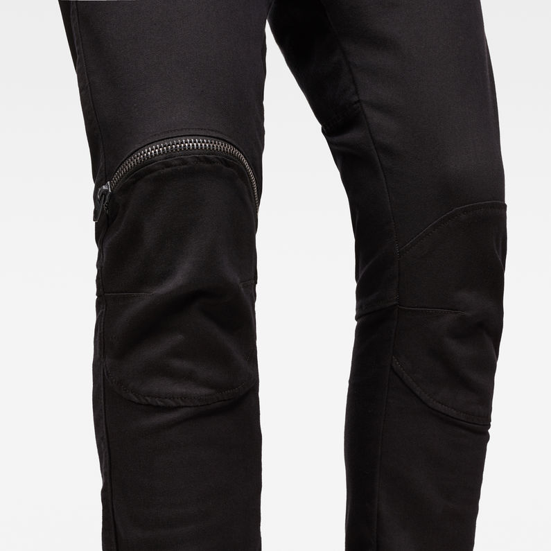 G-Star RAW® 5620 G-Star Elwood 3D Zip Knee Skinny Jeans Black