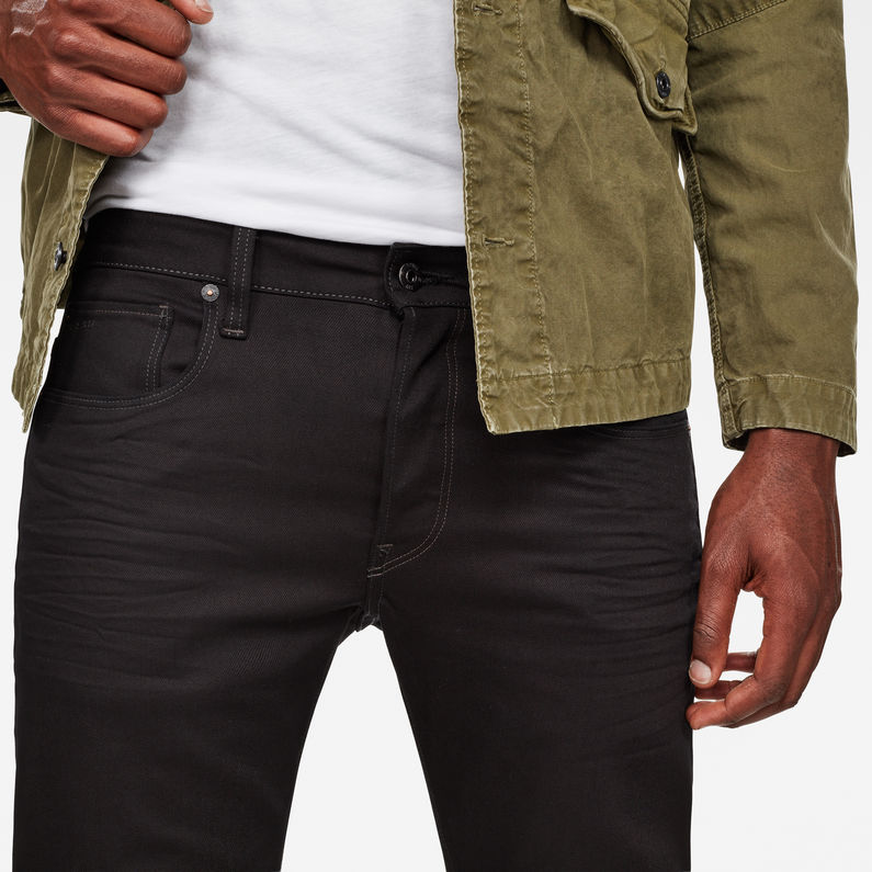 G-Star RAW® 3301 Slim Jeans Schwarz