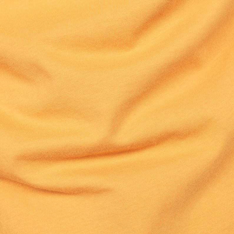 G-Star RAW® Swando Graphic Regular T-Shirt Amarillo fabric shot