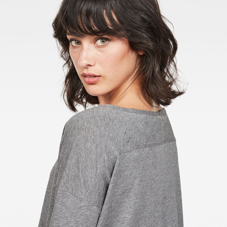 G-Star RAW® Lajla T-Shirt Grey detail shot