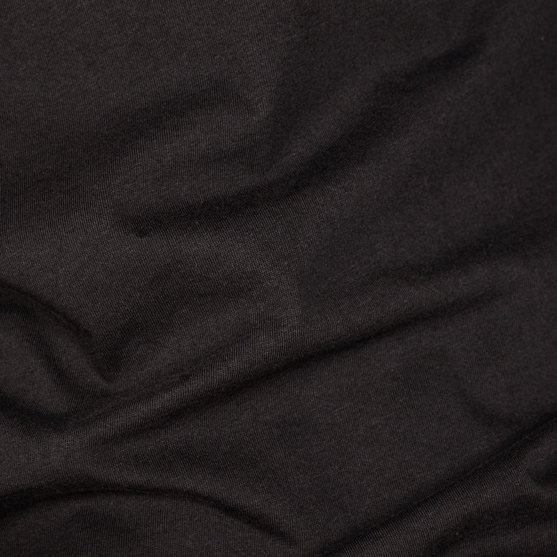 G-Star RAW® Lajla T-Shirt Negro fabric shot