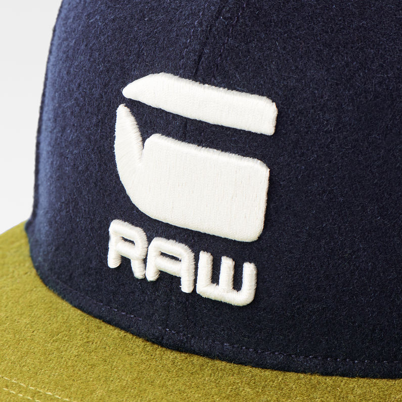 G-Star RAW® Estan Snapback Cap Bleu foncé
