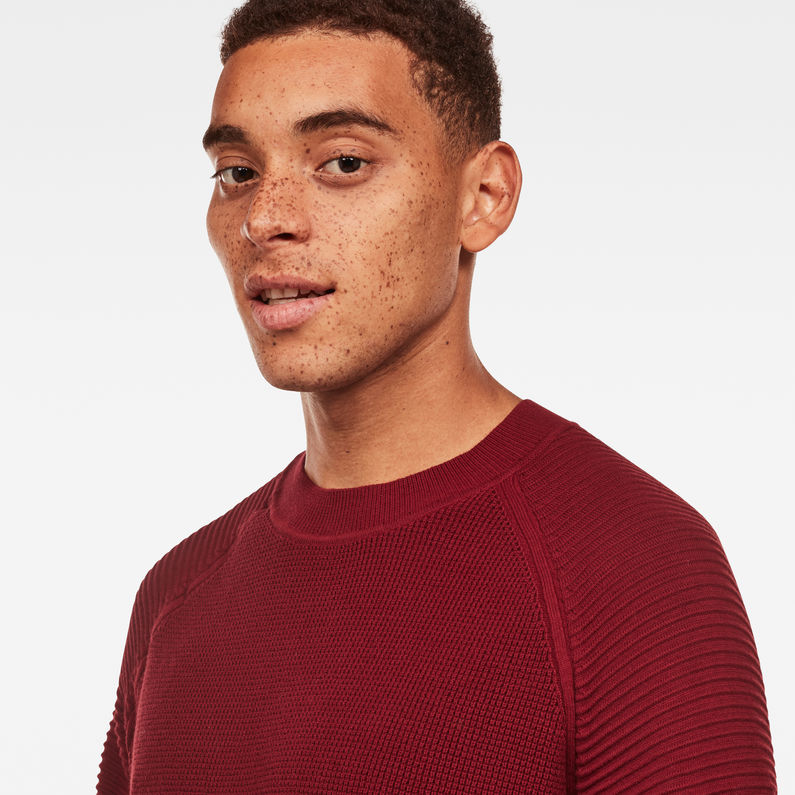 G-Star RAW® Suzaki Knit Rot detail shot