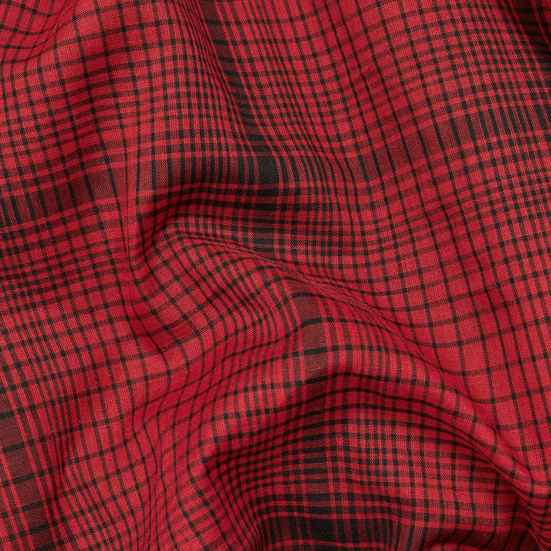 G-STAR® Deline Boyfriend Bow Blouse Red