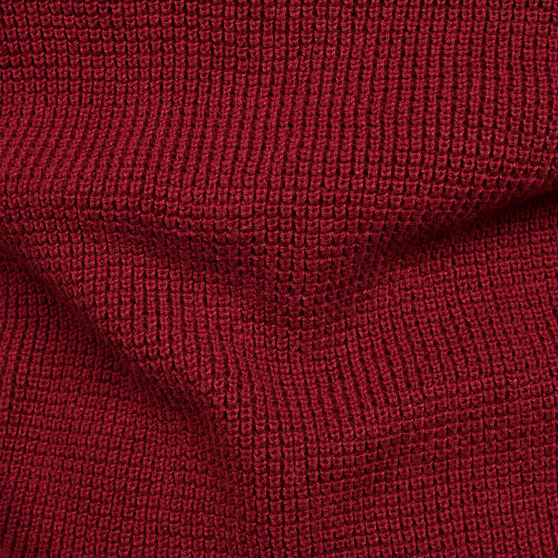 G-Star RAW® Suzaki Knit Red fabric shot