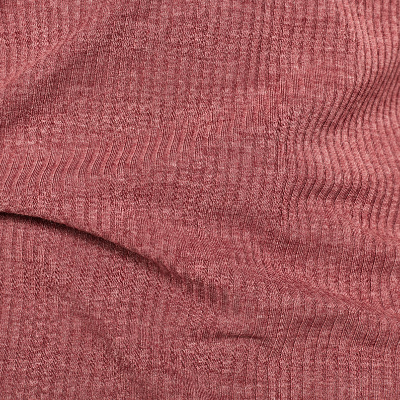 G-Star RAW® Silber Slim Turtle T-Shirt Red fabric shot