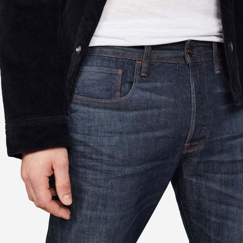 G-STAR® 3301 Deconstructed Tapered Jeans Dunkelblau