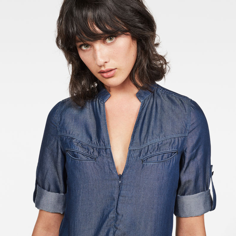 G-Star RAW® Lynn Jumpsuit Dark blue detail shot