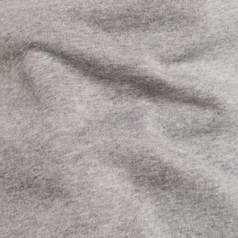 G-Star RAW® Bilbi Box Logo Hooded Sweater Grey fabric shot