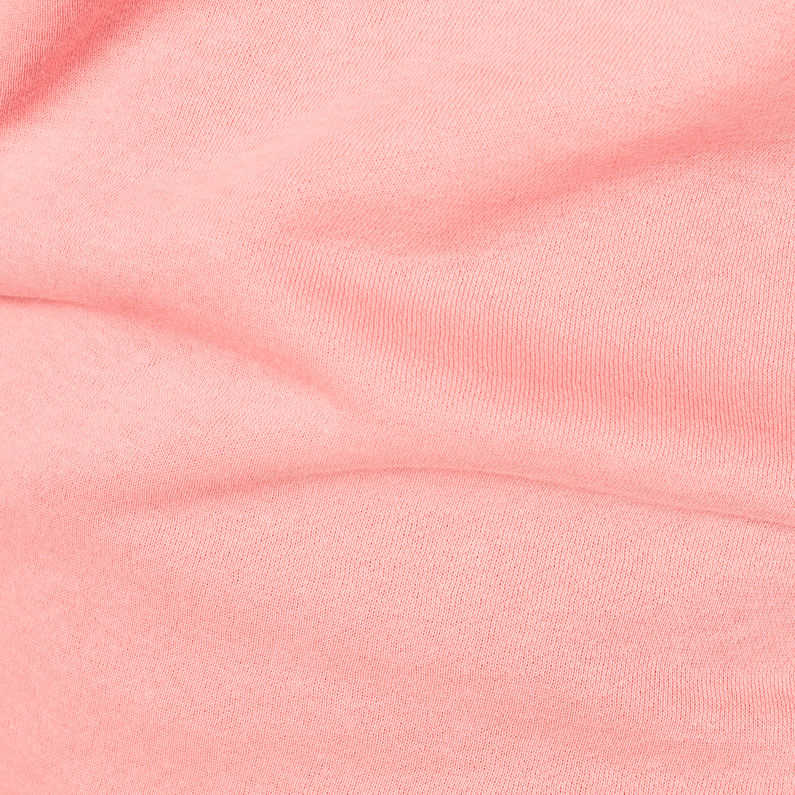 G-Star RAW® Bilbi Box Logo Hooded Sweater Rose fabric shot