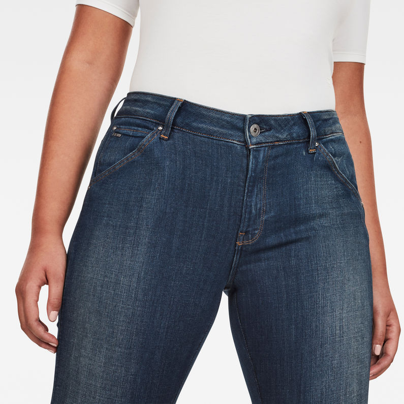 G-STAR® 5622 G-Star Shape High Waist Super Skinny Jeans Dark blue