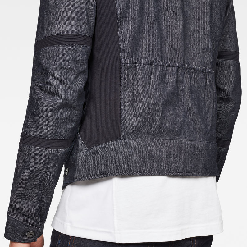 G-Star RAW® Motac Slim Jacket Black detail shot