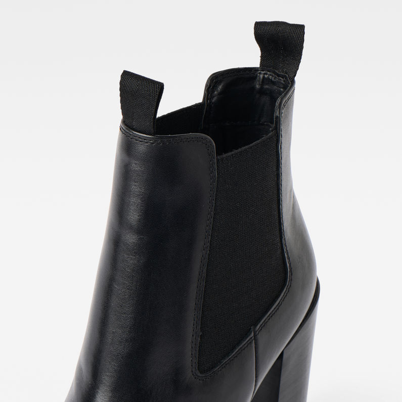 G-STAR® Rackam Heel Chelsea Boot Schwarz detail