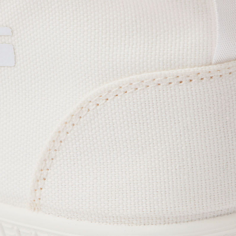 G-Star RAW® Rovulc Zip Mid Sneakers Beige fabric shot