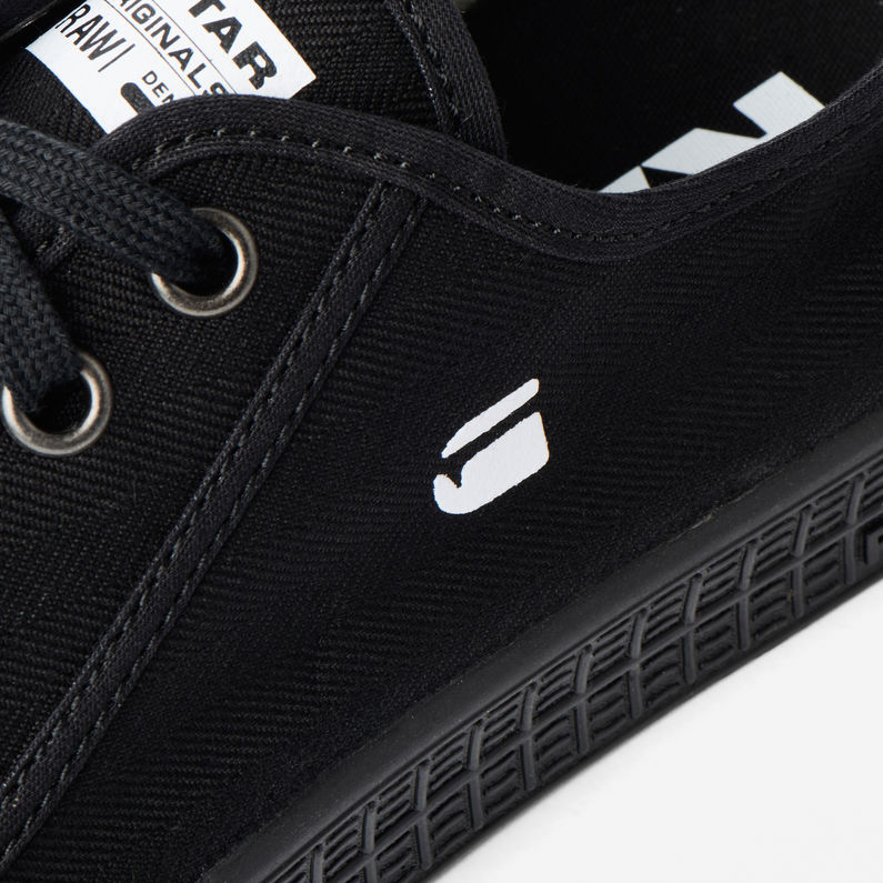 G-STAR® Rovulc HB Low Sneaker Schwarz detail