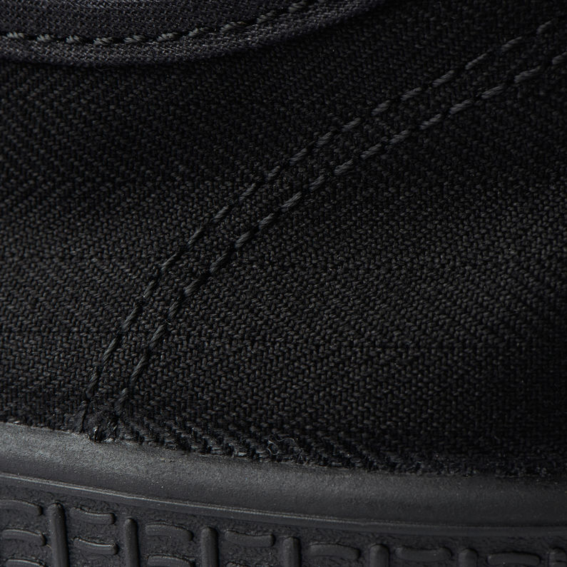 G-Star RAW® Rovulc Denim Sneakers Black fabric shot