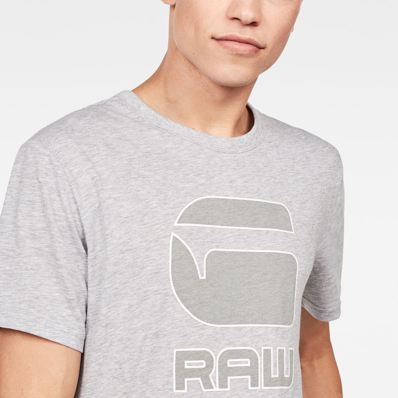 G-Star RAW® Cadulor T-Shirt Grey detail shot