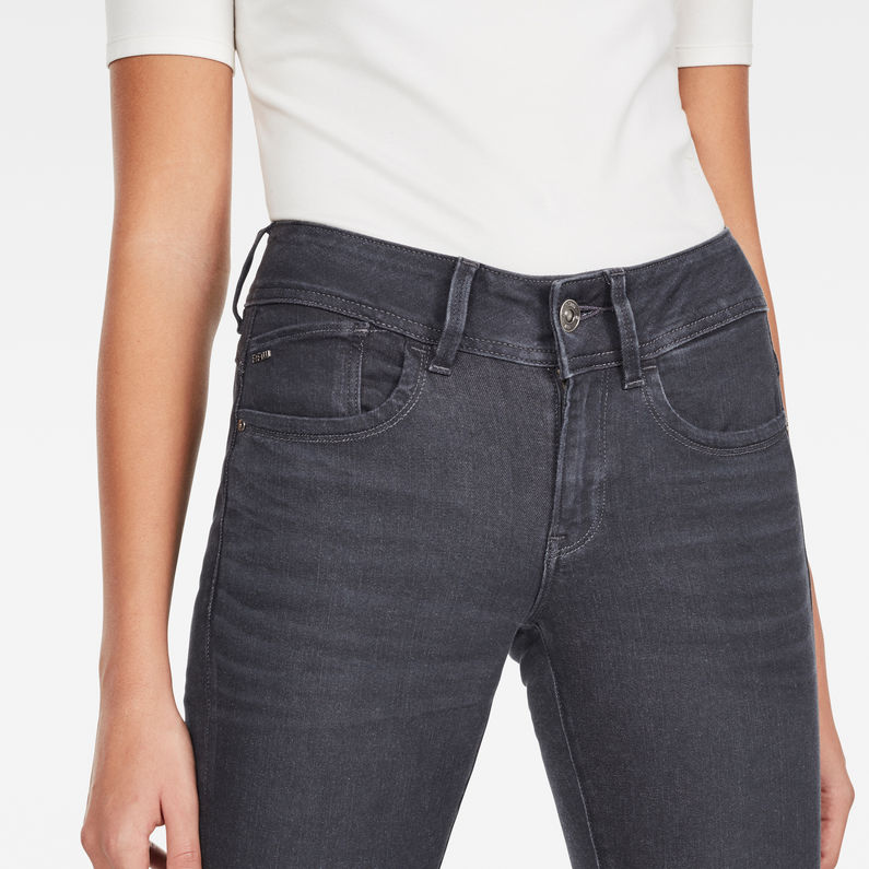 G-STAR® Lynn Mid Waist Skinny Jeans Dunkelblau