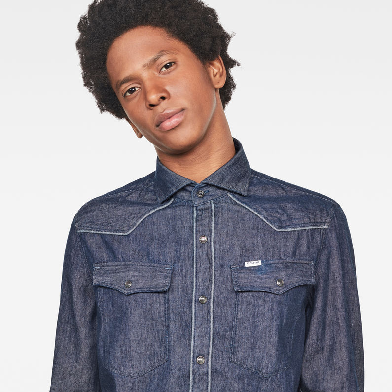 G-Star RAW® 3301 Parade Slim Shirt Dunkelblau