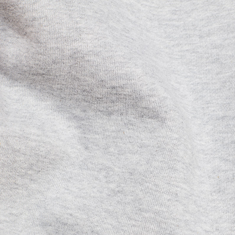 G-Star RAW® Cadet Strett Hooded Sweat Grey fabric shot