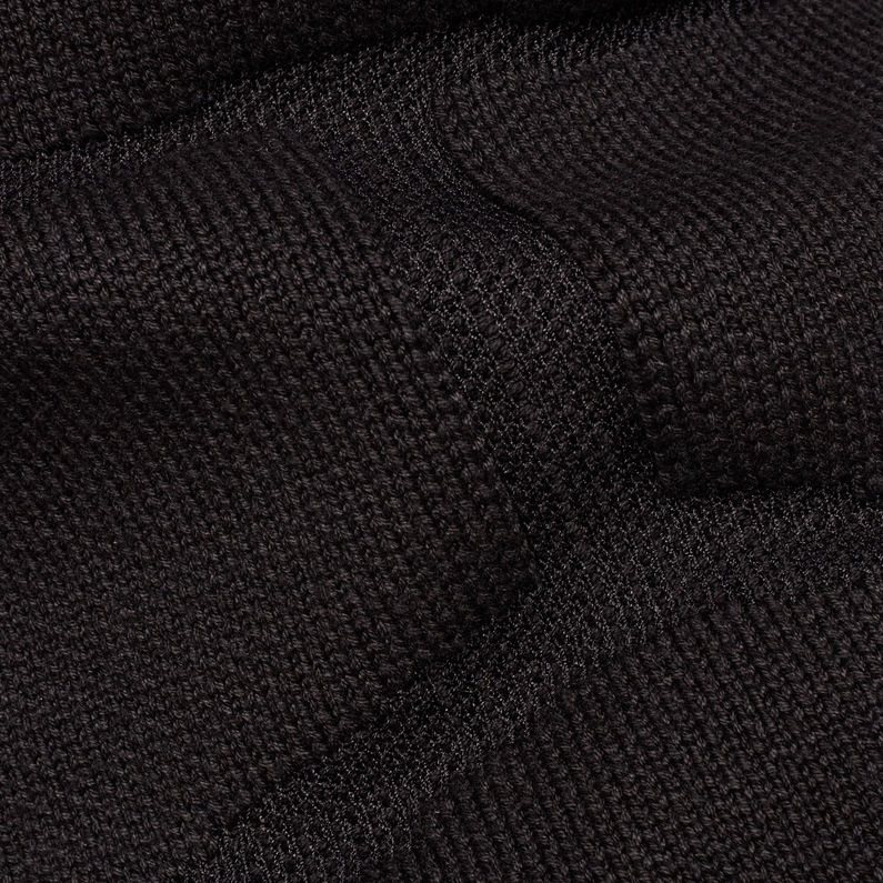 G-Star RAW® Suzaki Pro Knit Black fabric shot