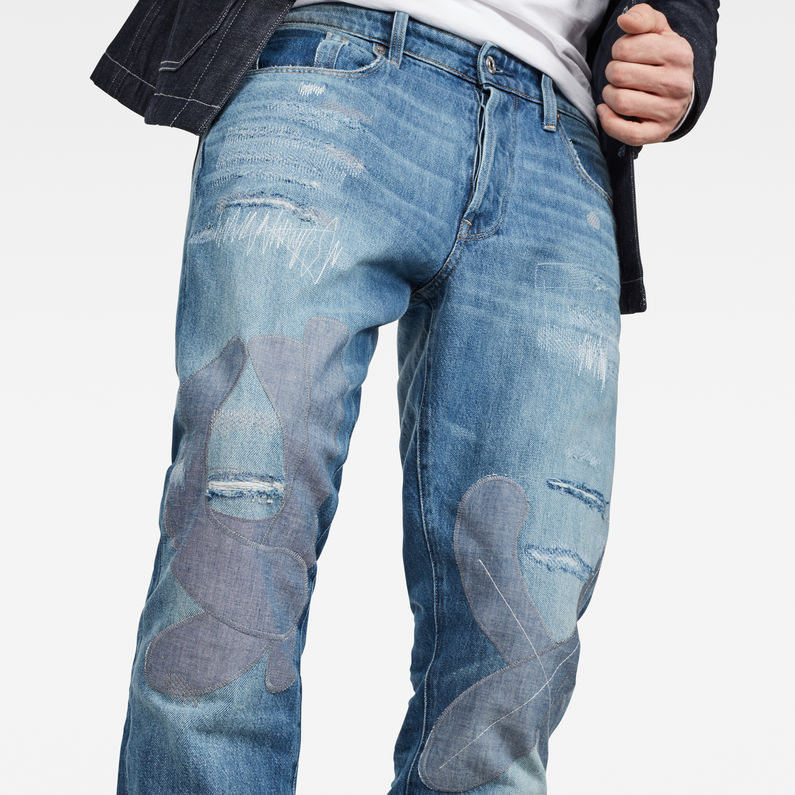 G-Star RAW® 3301 Straight Tapered Jeans Mittelblau