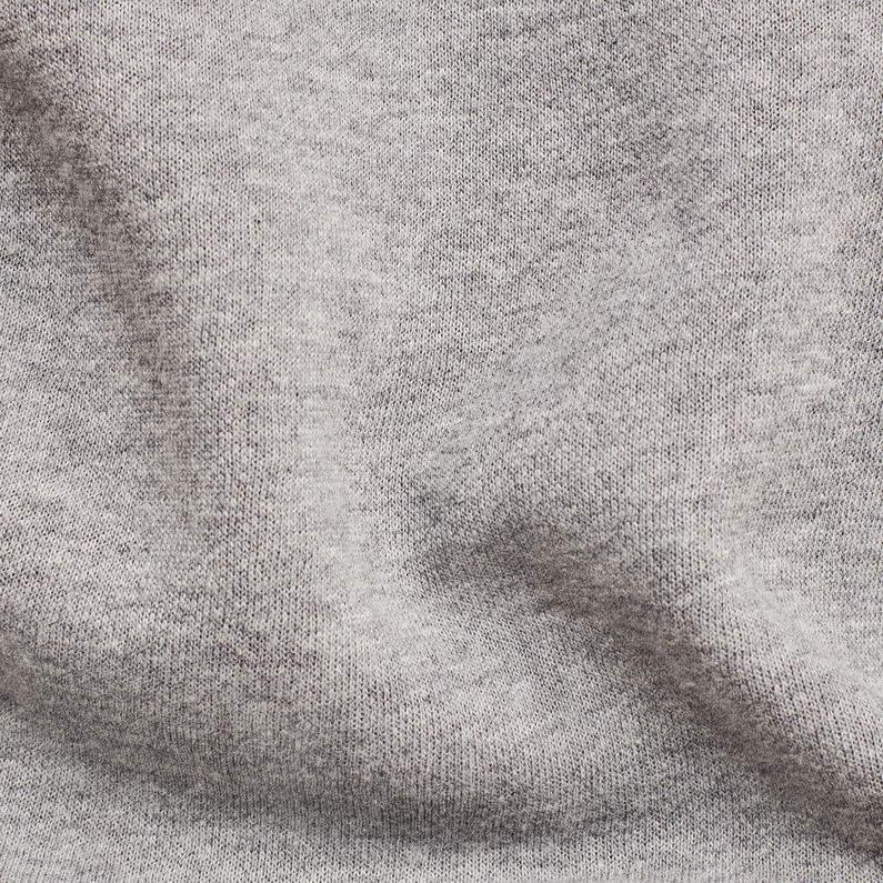 G-Star RAW® Swando-S Hooded Sweat Gris fabric shot
