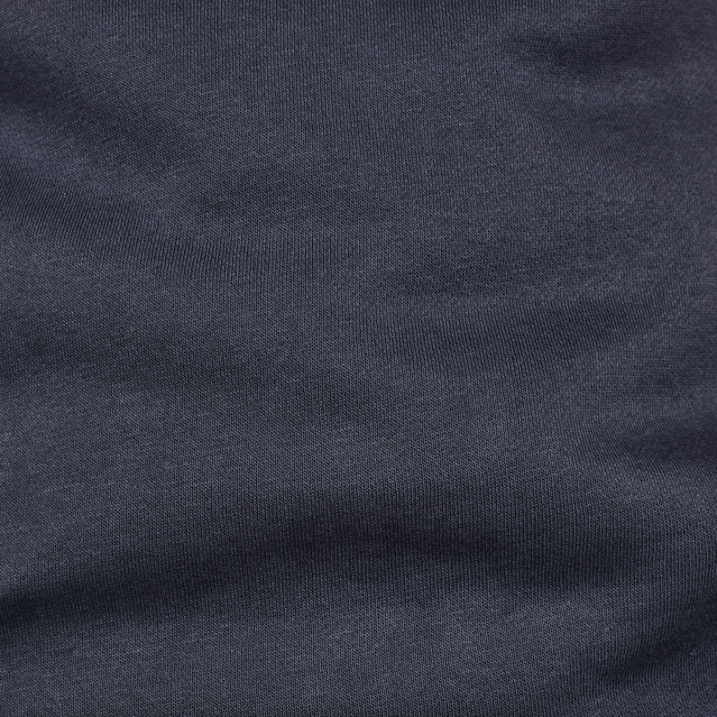 G-Star RAW® Bilbi Block Funnel Sweat Dress Dark blue fabric shot