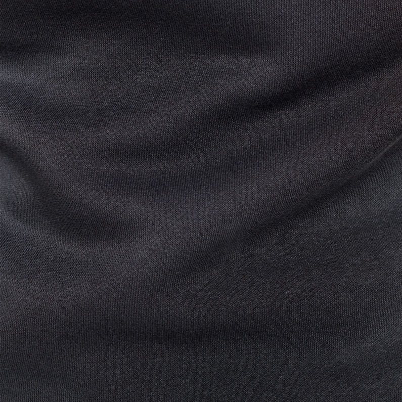 G-Star RAW® Bilbi Block Funnel Sweat Dress Black fabric shot