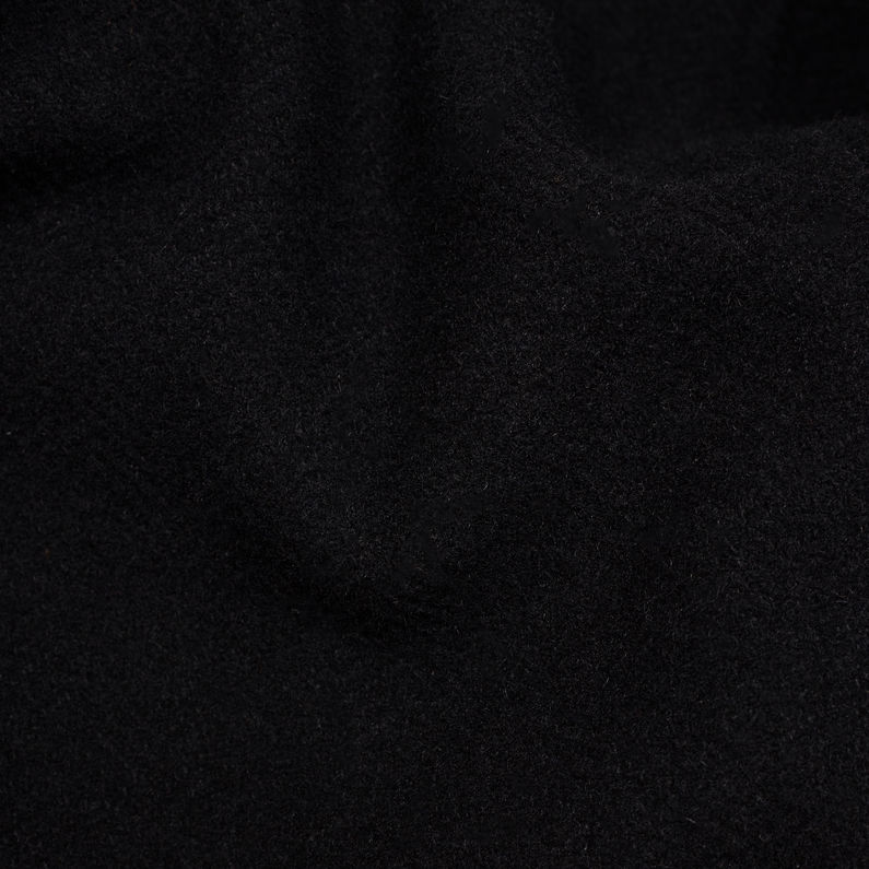 G-Star RAW® Garber Pm Wool Trench Noir fabric shot