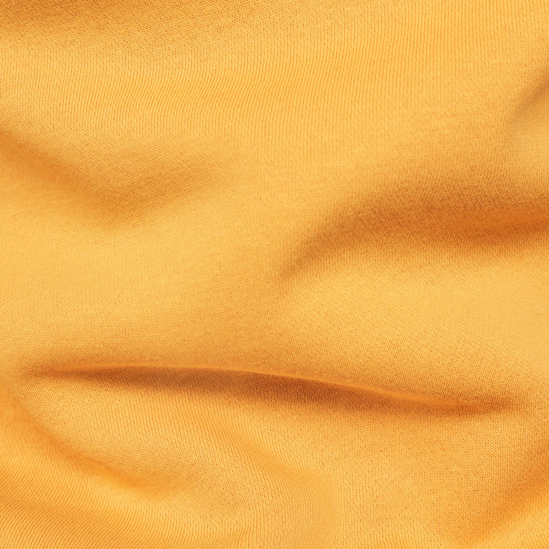G-Star RAW® Swando-S Logo Sweat Yellow fabric shot