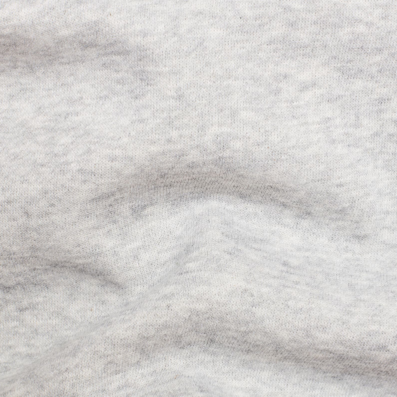 G-Star RAW® Swando-S Logo Hooded Sweater Grey fabric shot