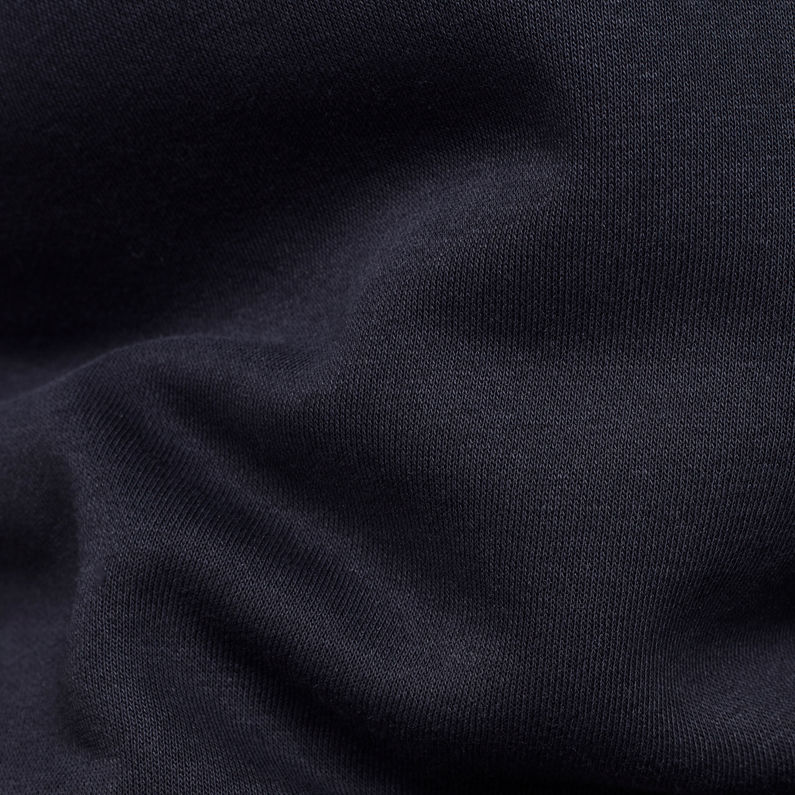 G-Star RAW® Swando-S Hooded Sweat Azul oscuro fabric shot