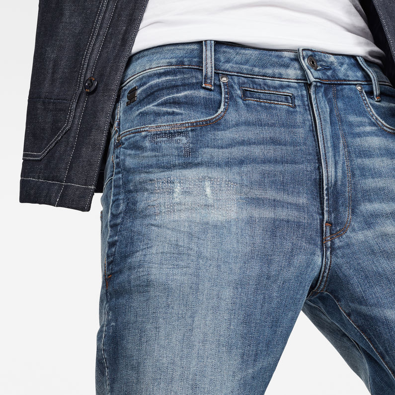 D-Staq 3D Slim Jeans | Medium blue | G-Star RAW® US