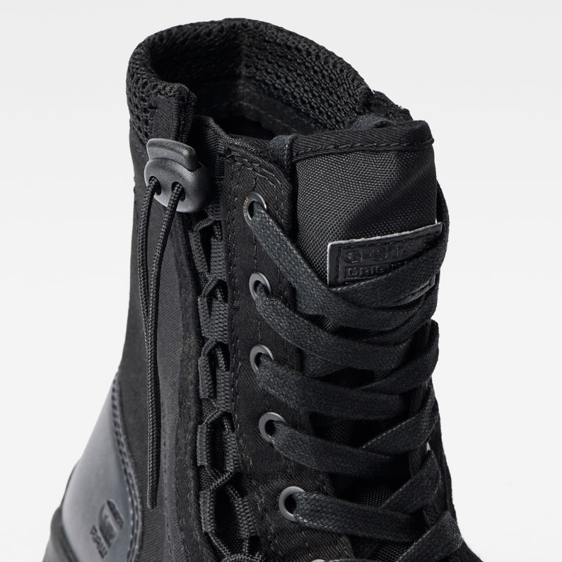 G-STAR® Cargo High Boots Noir detail