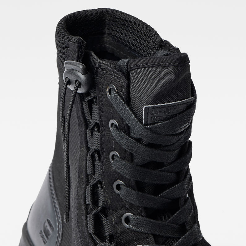 G-Star RAW® Cargo High Boots Noir detail