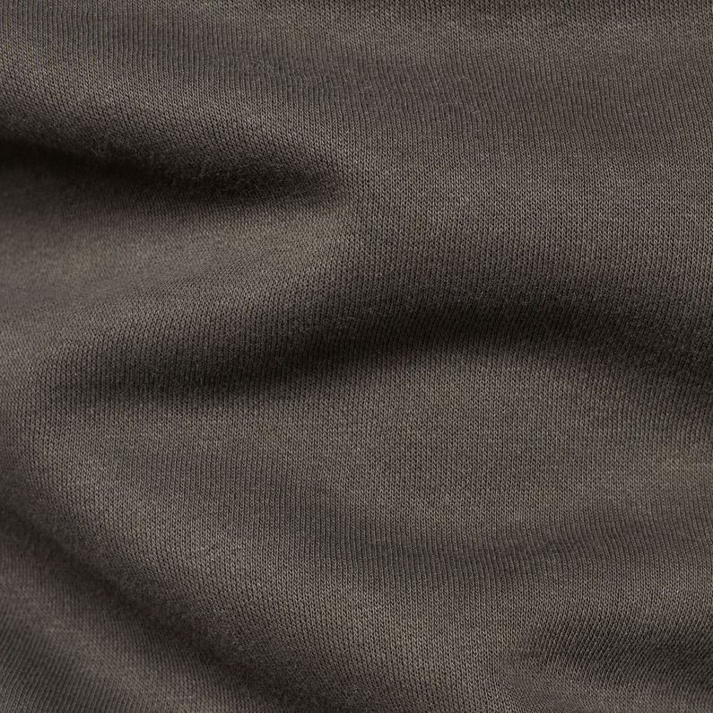 G-Star RAW® Swando Block Graphic Hooded Sweat Black fabric shot