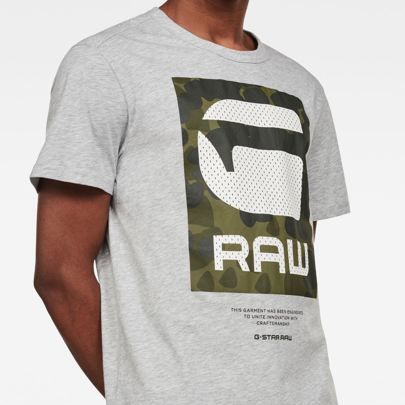G-Star RAW® Splawn Art T-Shirt Grey