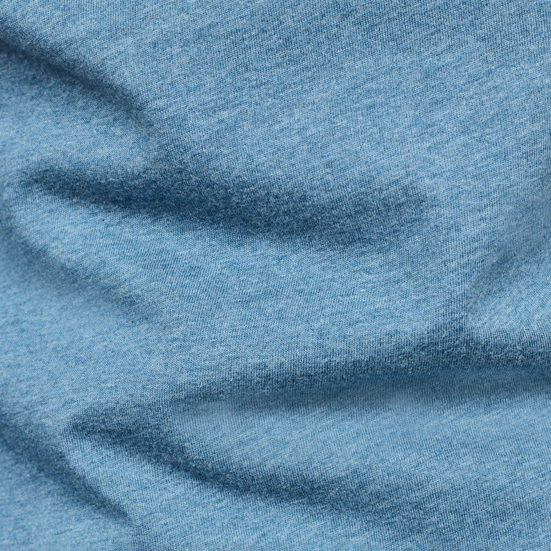 G-Star RAW® Splawn T-Shirt Bleu moyen fabric shot