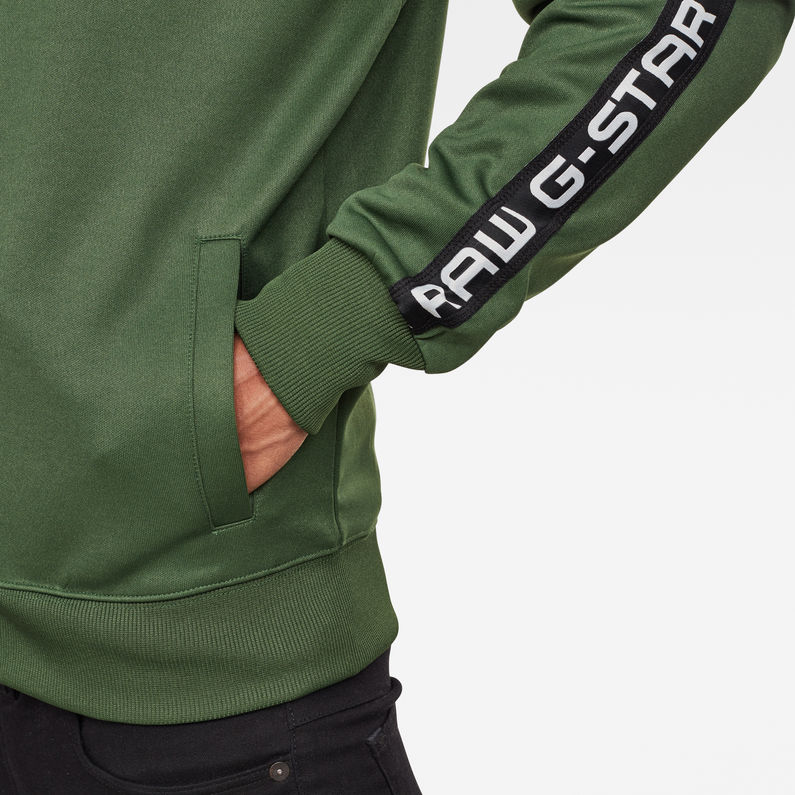 G-Star RAW® Satur New Zip Sweat Vert detail shot