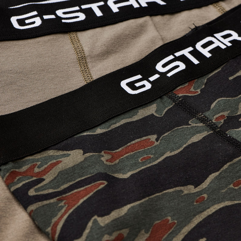 G-Star RAW® Tach Trunk 2 Pack Green detail shot