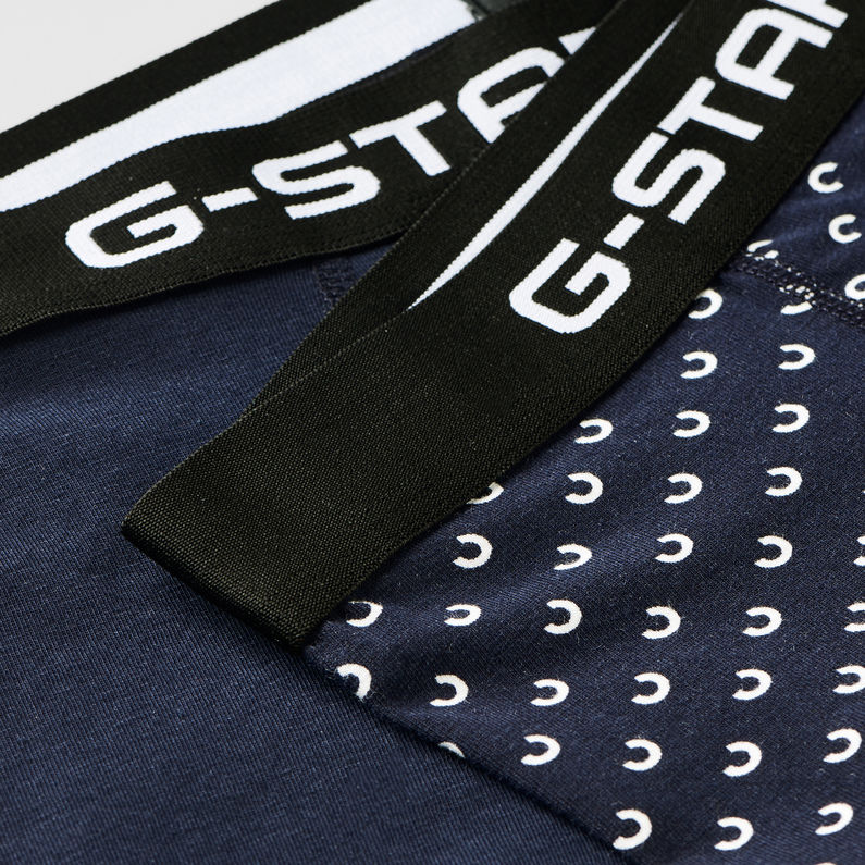 G-Star RAW® Tach Trunk 2 Pack Dark blue detail shot