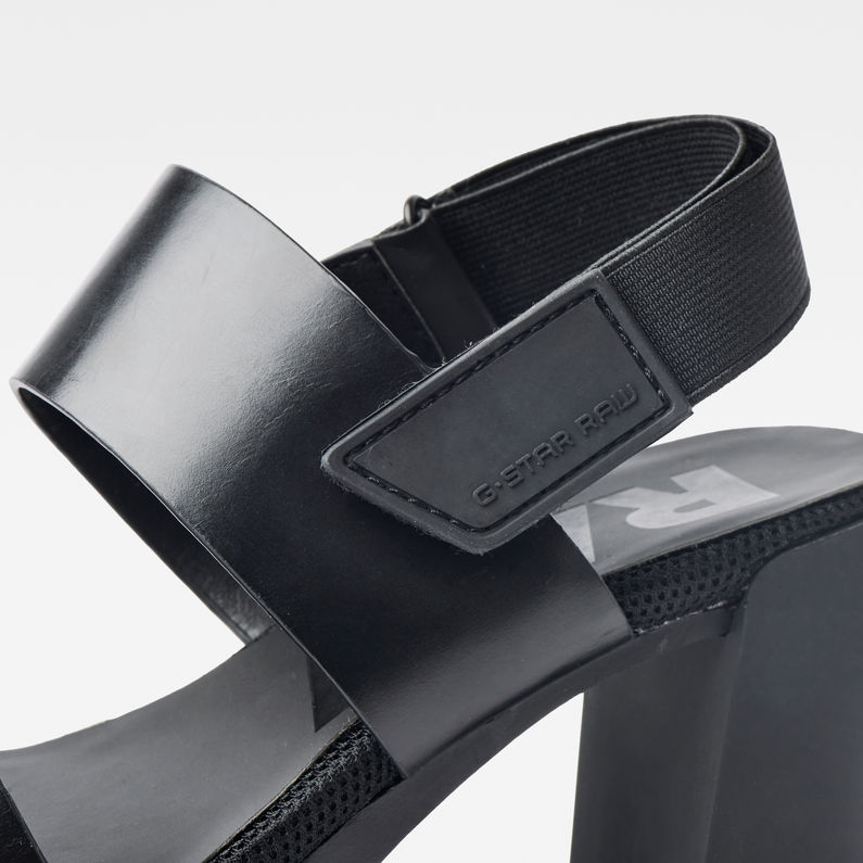 G-Star RAW® Rackam Core Sandal Black detail