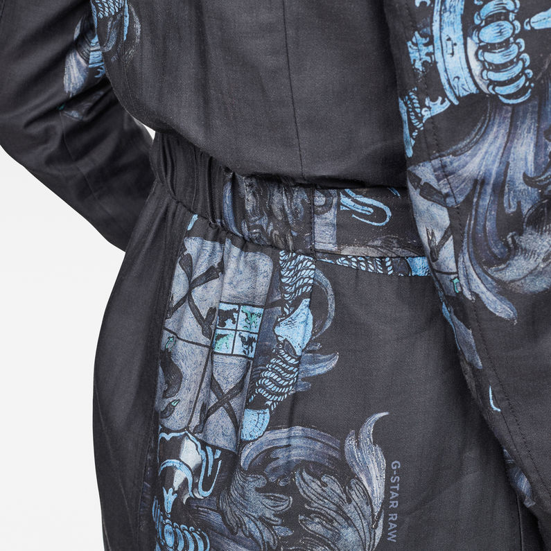 G-Star RAW® Core Wrap Dress Dark blue detail shot