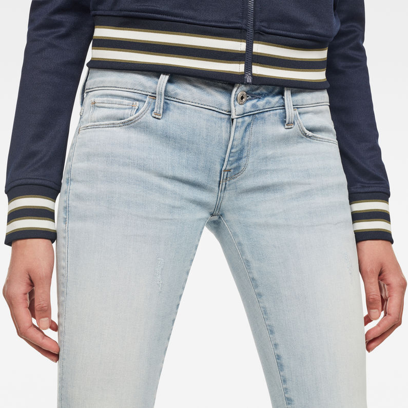 G-STAR® 3301 Low Waist Skinny Jeans Lichtblauw