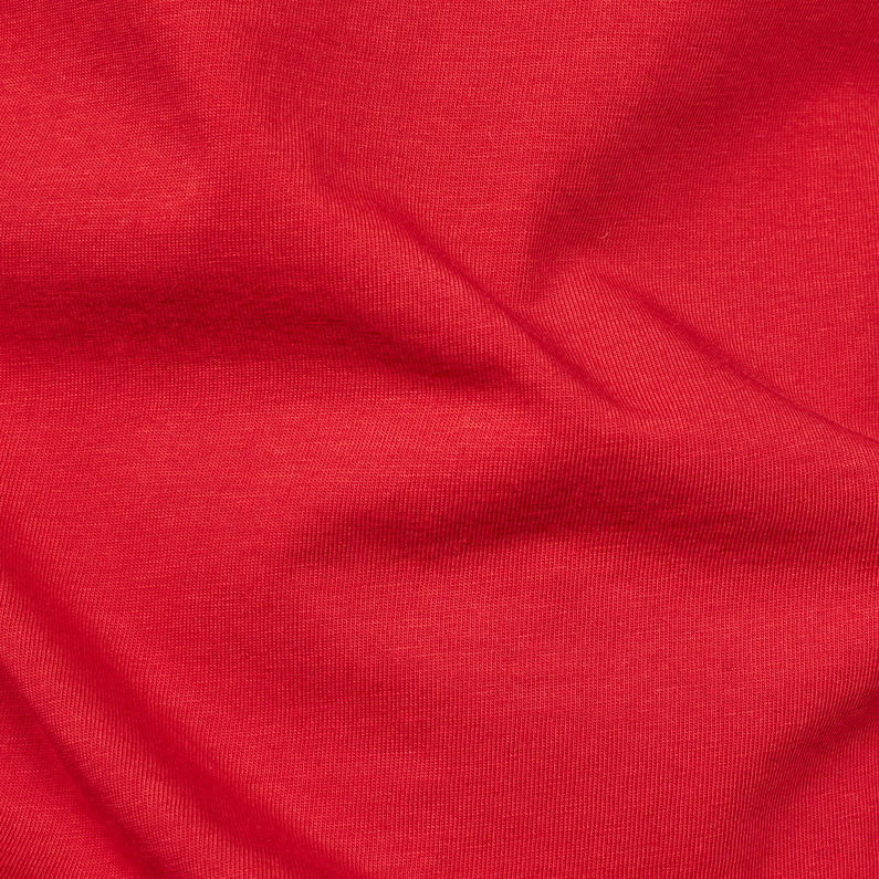 G-Star RAW® Graphic 78 T-Shirt Red fabric shot