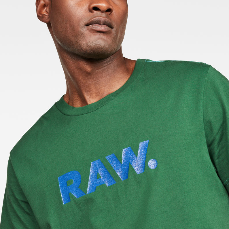 G-Star RAW® Graphic 78 T-Shirt Verde detail shot